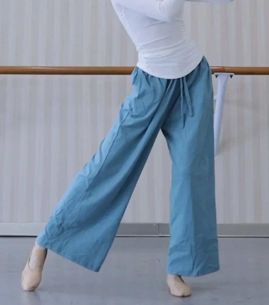 practice pants cotton men's and women's same style modern dance classical dance Chinese dance body wide leg pants straight
practice pants cotton men's and women's same style modern dance classical dance Chinese dance body wide leg pants straight