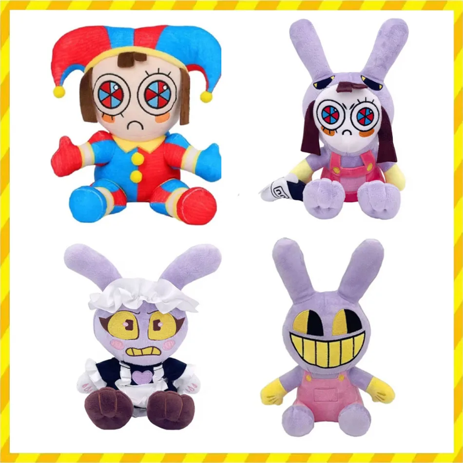 New Styles The Amazing Digital Circus Pomni Jax Plush Toy Anime Cute Theater Rabbit Doll Cartoon Clown Christmas Kids Gifts
New Styles The Amazing Digital Circus Pomni Jax Plush Toy Anime Cute Theater Rabbit Doll Cartoon Clown Christmas Kids Gifts