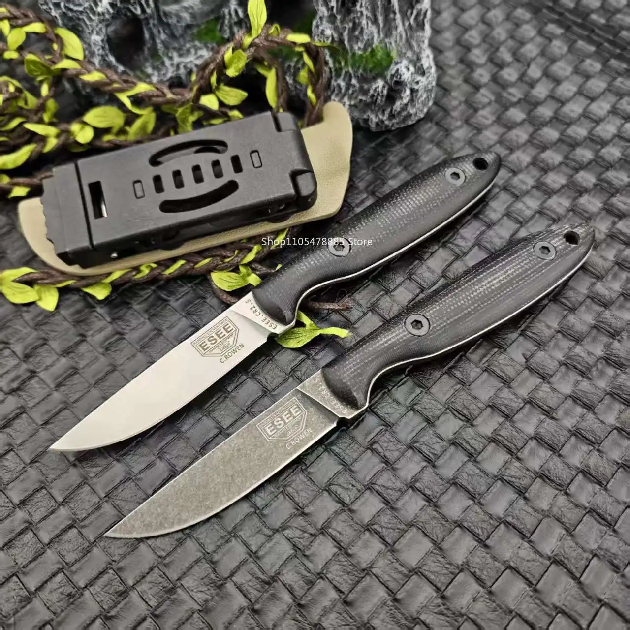 Practical Versatile Outdoor Knife, Ergonomic Grip, Easy to Carry for Outdoor Travel Field Exploration Camping Fixed Blade Knife
Practical Versatile Outdoor Knife, Ergonomic Grip, Easy to Carry for Outdoor Travel Field Exploration Camping Fixed Blade Knife