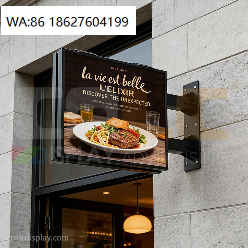 P2.5 P4 Two Sided Programmable LED Storefront Sign 4500nits IP65 Waterproof Scrolling Text Advertising Display Board
P2.5 P4 Two Sided Programmable LED Storefront Sign 4500nits IP65 Waterproof Scrolling Text Advertising Display Board