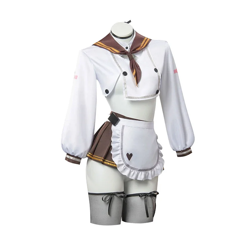 2025 Halloween Carnival Suit Full Set NIKKE Goddess of Victory Bready Cosplay Costume Women Chewing Tasty Bready Maid Uniform
2025 Halloween Carnival Suit Full Set NIKKE Goddess of Victory Bready Cosplay Costume Women Chewing Tasty Bready Maid Uniform