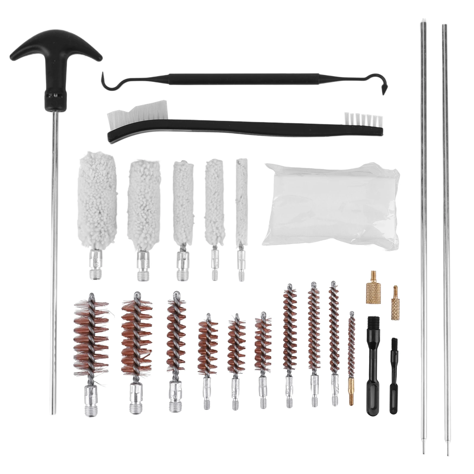 Gun Cleaning Kit Gun Cleaner Set Gun Brush Accessories Kit Barrel Brush Tool for Rifle Pistol Handgun Shotgun Cleaning Kit Tool
Gun Cleaning Kit Gun Cleaner Set Gun Brush Accessories Kit Barrel Brush Tool for Rifle Pistol Handgun Shotgun Cleaning Kit Tool