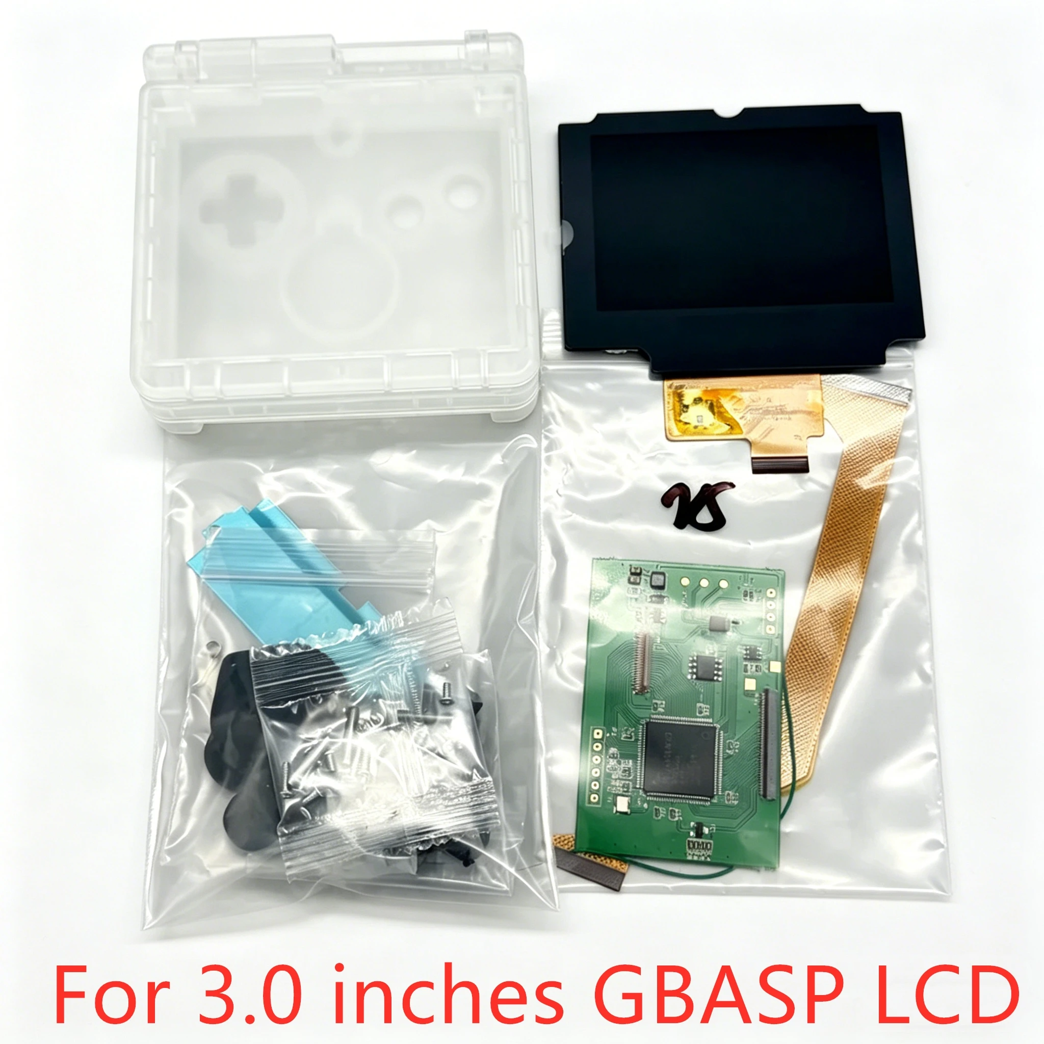 2025 GBASP High Brightness IPS LCD Screen And Full Housing Shell Kit For Nintendo Gameboy Advance SP Mod Upgrade Replacement
2025 GBASP High Brightness IPS LCD Screen And Full Housing Shell Kit For Nintendo Gameboy Advance SP Mod Upgrade Replacement