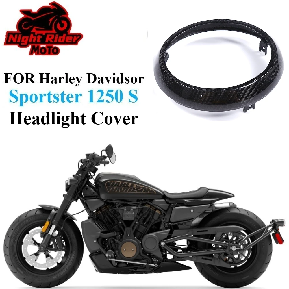 For Harley Sportster S 1250 RH 1250S S1250 2021 2022 2023 + Motorcycle Modified Parts Side Fairing Carbon Fiber Headlight cover
For Harley Sportster S 1250 RH 1250S S1250 2021 2022 2023 + Motorcycle Modified Parts Side Fairing Carbon Fiber Headlight cover