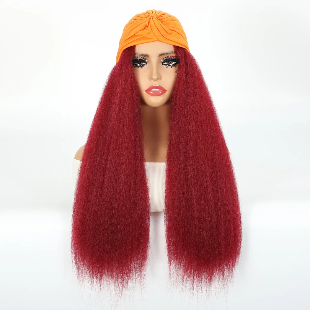 Парик-шляпа Синтетические парики для женщин Яки Синтетические волосы Высокотемпературное волокно Цвет 99J Легко носить
Парик-шляпа Синтетические парики для женщин Яки Синтетические волосы Высокотемпературное волокно Цвет 99J Легко носить