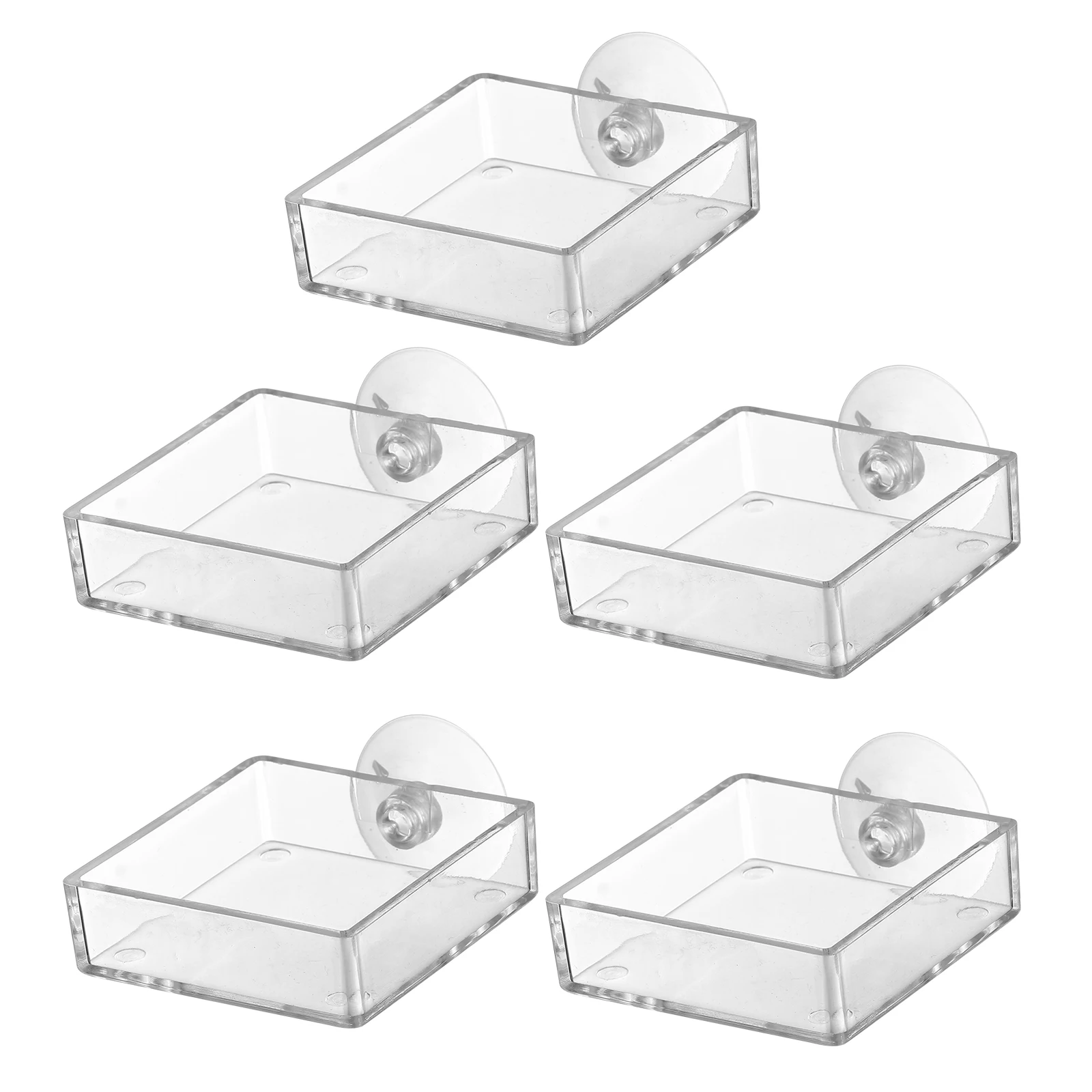 5 Pcs Acrylic Feeding Bowls Fish Tank Shrimp Tray Easy Suction Cup Adjustable Height Aquarium Pet Supplies
5 Pcs Acrylic Feeding Bowls Fish Tank Shrimp Tray Easy Suction Cup Adjustable Height Aquarium Pet Supplies