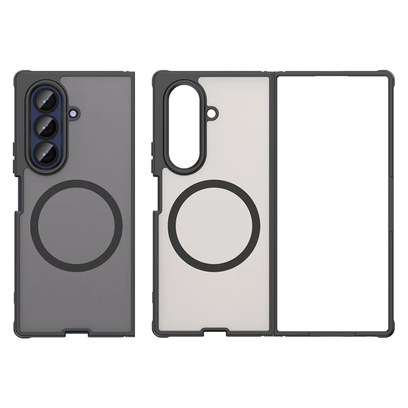 Чехол для Samsung Galaxy Z Fold 7, магнитный полупрозрачный матовый щит, жесткий ПК + складная матовая задняя крышка из ТПУ для Galaxy Z Fold 7 
Чехол для Samsung Galaxy Z Fold 7, магнитный полупрозрачный матовый щит, жесткий ПК + складная матовая задняя крышка из ТПУ для Galaxy Z Fold 7