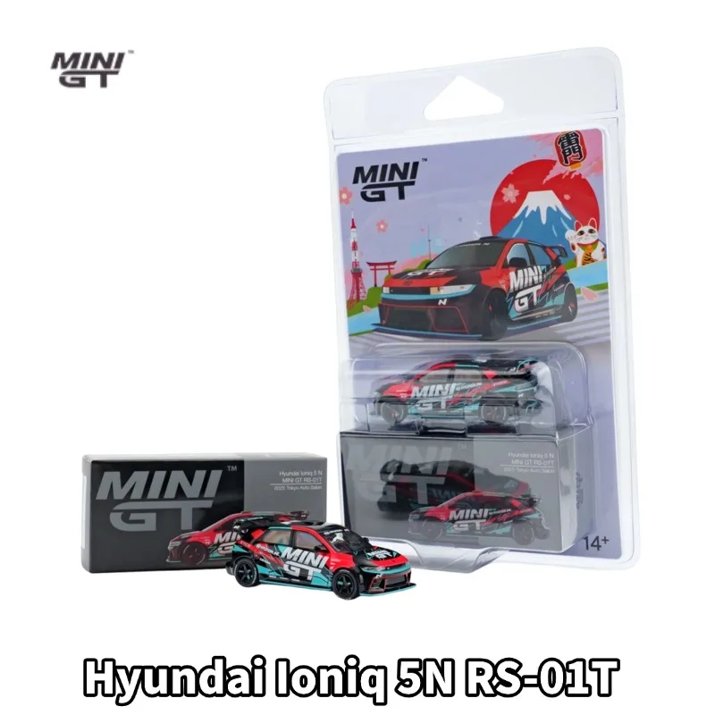 MINI GT 1:64 Hyundai Ioniq 5N RS-01T Cast Alloy Car Model - A gift toy for friends, an adult collection decoration piece.
MINI GT 1:64 Hyundai Ioniq 5N RS-01T Cast Alloy Car Model - A gift toy for friends, an adult collection decoration piece.