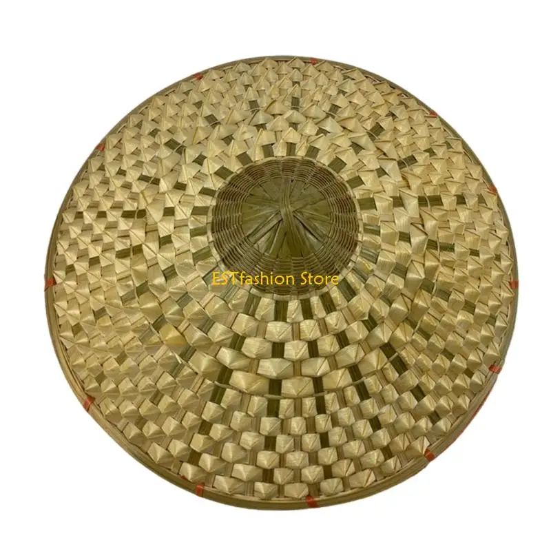Y5GC Durable Bamboo Straw Hat with Excellent Ventilation Perfect for Long Hours in the Sun or Vintage Outfits
Y5GC Durable Bamboo Straw Hat with Excellent Ventilation Perfect for Long Hours in the Sun or Vintage Outfits