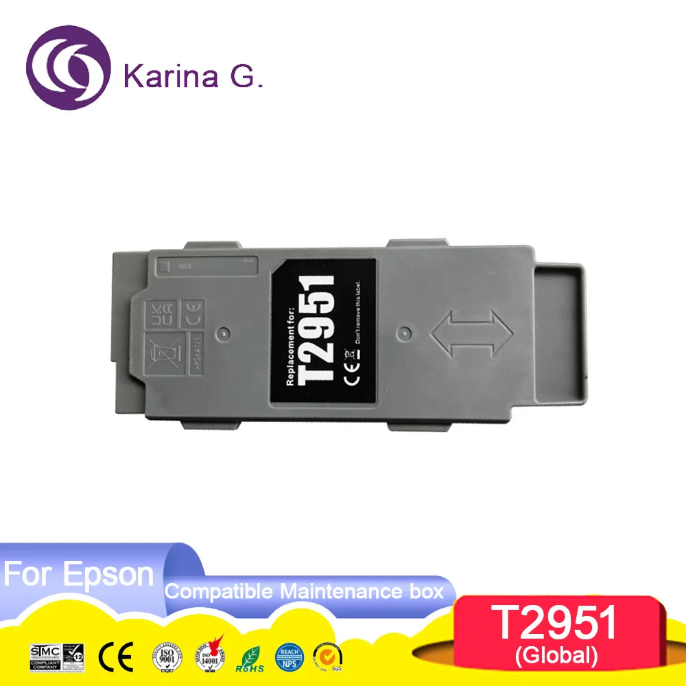 T2951 C13T295100 совместимый блок обслуживания чернил для принтера Epson PictureMate PM-520 PM-525 резервуар для отработанных чернил
T2951 C13T295100 совместимый блок обслуживания чернил для принтера Epson PictureMate PM-520 PM-525 резервуар для отработанных чернил