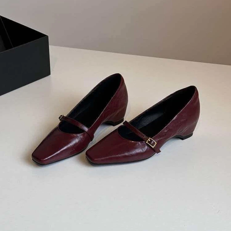 French Vintage Square Head Low Heel Camellia New Women's Shoes Spring Autumn Thick Heel Single Shoes Black Versatile Casual
French Vintage Square Head Low Heel Camellia New Women's Shoes Spring Autumn Thick Heel Single Shoes Black Versatile Casual