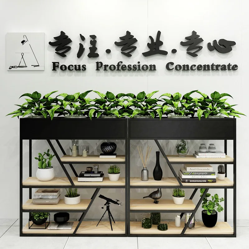 Nordic floor-to-ceiling wrought iron flower rack restaurant cafe partition flower rack screen office partition rack
Nordic floor-to-ceiling wrought iron flower rack restaurant cafe partition flower rack screen office partition rack