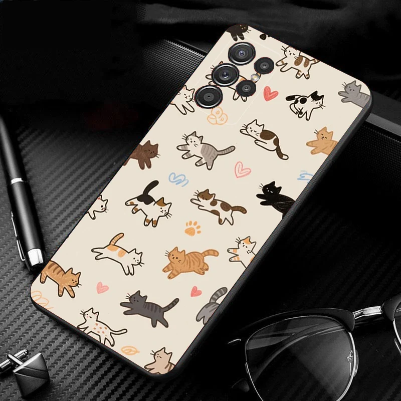 Phone Case For Samsung Galaxy S26 Plus Edge S25 S24 S23 S22 Ultra S23 S22 S25 Plus S24 FE Cartoon Black Cats
Phone Case For Samsung Galaxy S26 Plus Edge S25 S24 S23 S22 Ultra S23 S22 S25 Plus S24 FE Cartoon Black Cats