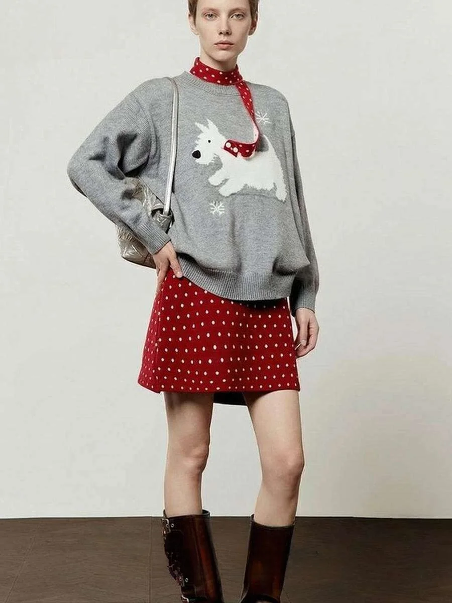 Вязаный свитер женский свободного кроя с мультяшной вышивкой, новинка весны, повседневный универсальный трикотаж в стиле ретро, с длинными рукавами
Вязаный свитер женский свободного кроя с мультяшной вышивкой, новинка весны, повседневный универсальный трикотаж в стиле ретро, с длинными рукавами