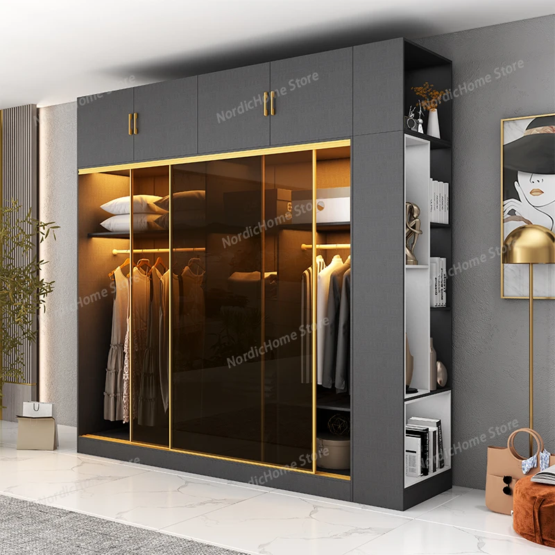 Closet Clothes Organizer Double Wardrobe Bedroom Furniture Closet Ready for Assembly Wardrobes for Clothes Comforter Storage
Closet Clothes Organizer Double Wardrobe Bedroom Furniture Closet Ready for Assembly Wardrobes for Clothes Comforter Storage