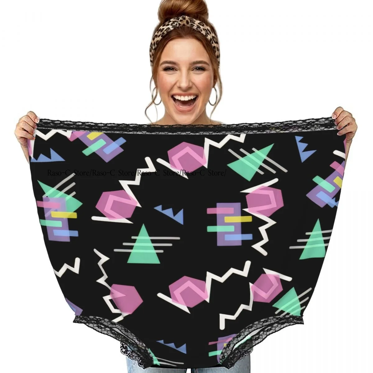Hipster Abstract Retro 80s Geometric Grandma Underwear Interesting Prank Funny Gift Panties
Hipster Abstract Retro 80s Geometric Grandma Underwear Interesting Prank Funny Gift Panties