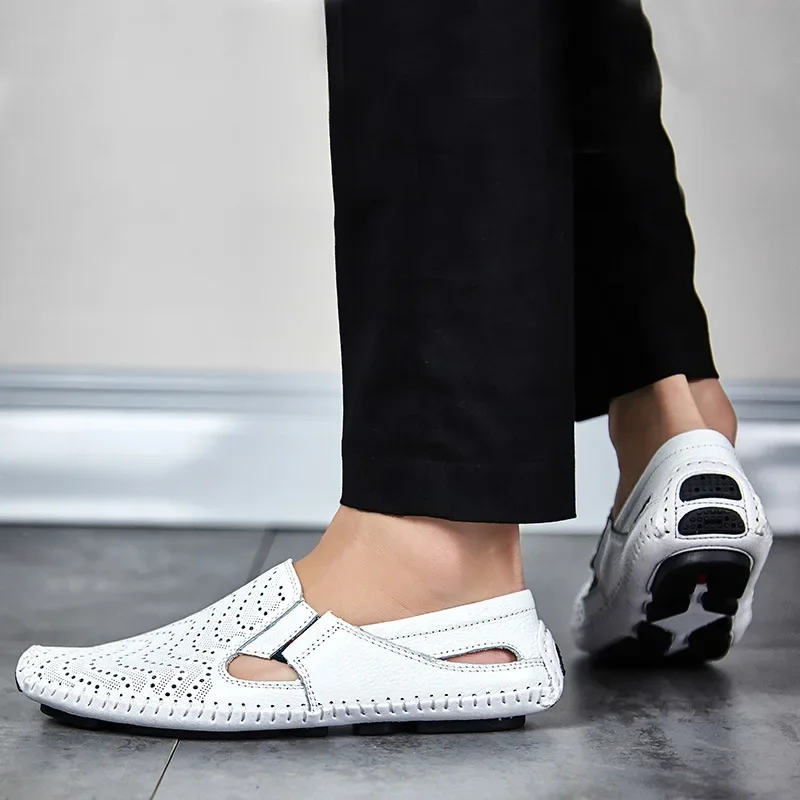 Loafers Business Men's plus Size 2024 Leather Shoes Loafers Men's Size 46 Hollow Summer Moccasins Shoes
Loafers Business Men's plus Size 2024 Leather Shoes Loafers Men's Size 46 Hollow Summer Moccasins Shoes