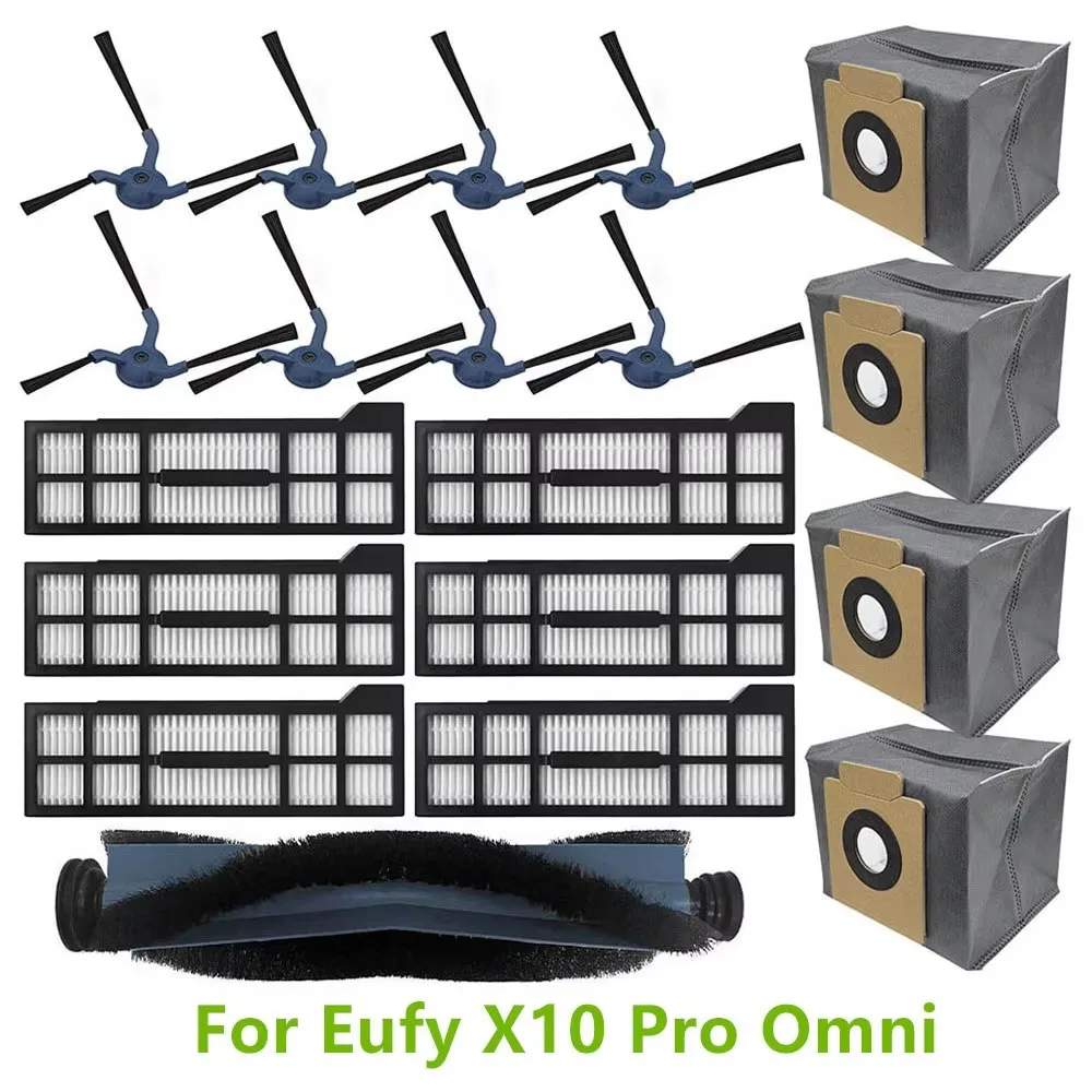 For Eufy X10 Pro Omni Hepa Filters Main Side Brushes Mop Cloths Dust Bag For Eufy X10 Pro Omni Robot Vacuum Cleaner Parts
For Eufy X10 Pro Omni Hepa Filters Main Side Brushes Mop Cloths Dust Bag For Eufy X10 Pro Omni Robot Vacuum Cleaner Parts