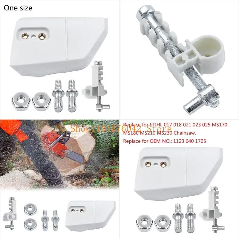 5asd Durable Chainsaw Replacement Chain Sprocket Cover with Nut Adjuster Tensioner Fit for MS170 MS180 MS210 021 023
5asd Durable Chainsaw Replacement Chain Sprocket Cover with Nut Adjuster Tensioner Fit for MS170 MS180 MS210 021 023