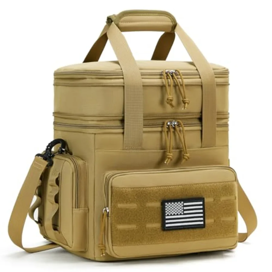 Tactical Lunch Bag and Lunch Box for Men - Double Deck Expandable Insulated Soft Adult Lunchbox for Work - Cooler Bag for Beach
Tactical Lunch Bag and Lunch Box for Men - Double Deck Expandable Insulated Soft Adult Lunchbox for Work - Cooler Bag for Beach