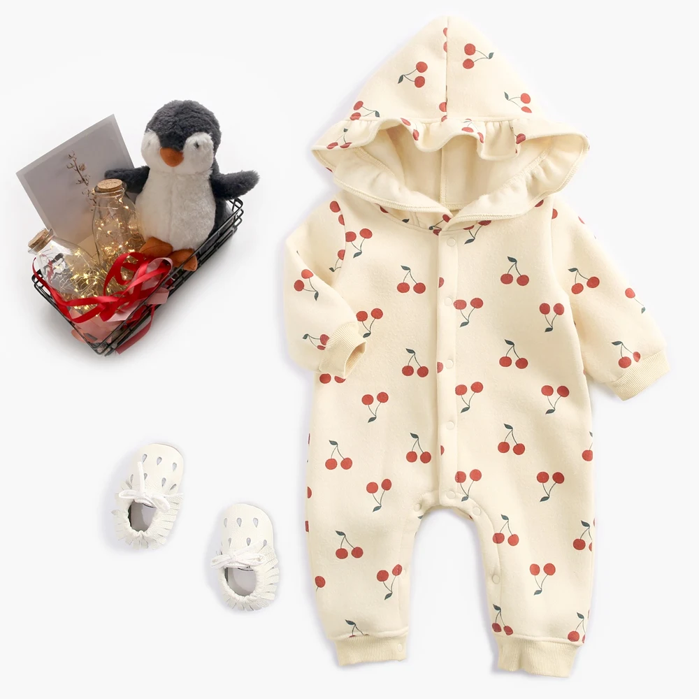 Sanlutoz Winter Long Sleeve Infants Jumpsuits Hooded Baby Girls Rompers Cute Toddler Clothing
Sanlutoz Winter Long Sleeve Infants Jumpsuits Hooded Baby Girls Rompers Cute Toddler Clothing