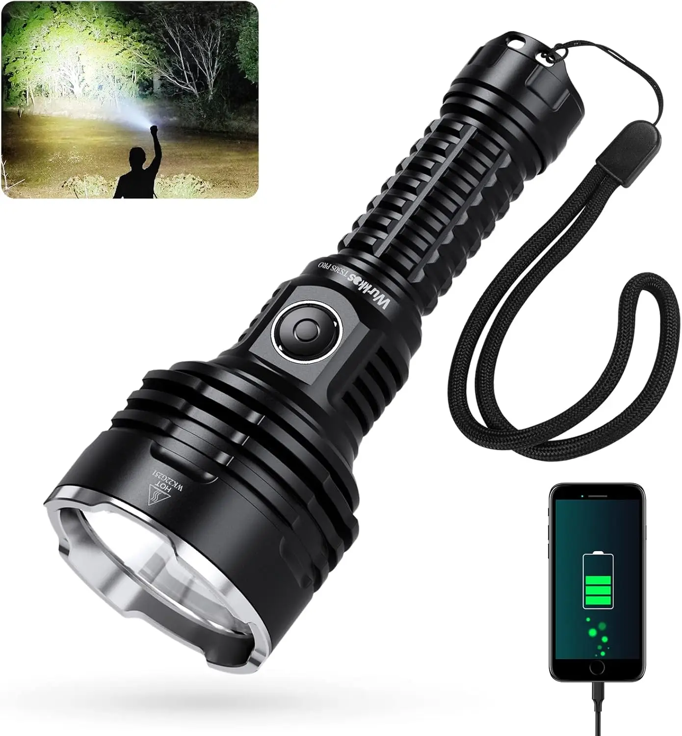TS30S PRO 6000 Lumen LED Flashlight, High Brightness, Long Throw, Anduril 2.0 UI, Waterproof
TS30S PRO 6000 Lumen LED Flashlight, High Brightness, Long Throw, Anduril 2.0 UI, Waterproof