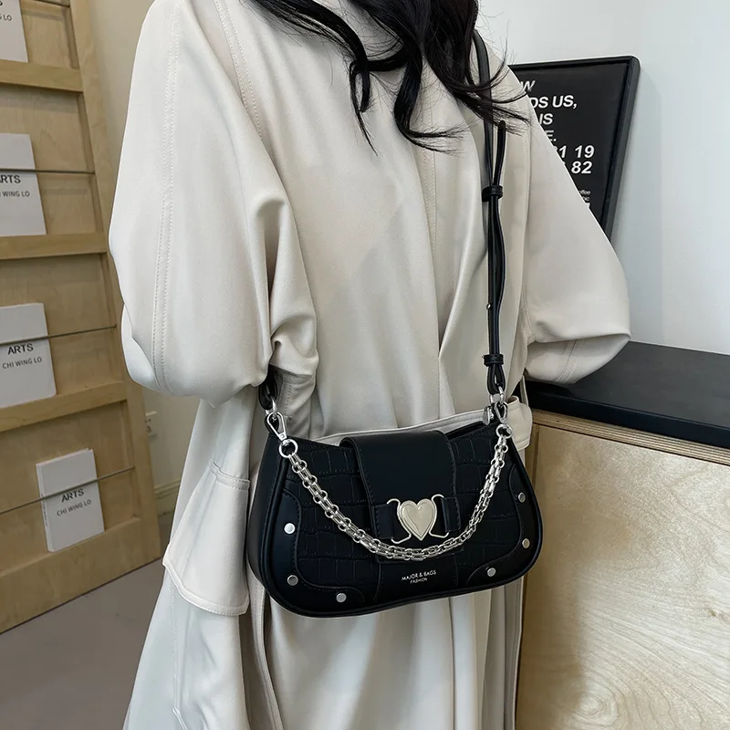 Women's 2025 New Arrival Under-Arm Chain Bag - Sweet-Cool-Spicy Girl Style, Stylish & Great Texture, Ideal for Leisure
Women's 2025 New Arrival Under-Arm Chain Bag - Sweet-Cool-Spicy Girl Style, Stylish & Great Texture, Ideal for Leisure