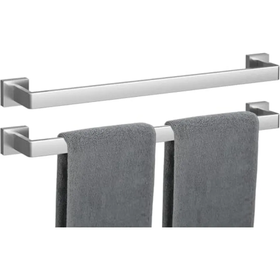 Towel Bar Pack for Bathroom Brush Nickel Towel Holder////// In Stainless Steel SS304 Rustproof Towel Rack Modern Square Towel R
Towel Bar Pack for Bathroom Brush Nickel Towel Holder////// In Stainless Steel SS304 Rustproof Towel Rack Modern Square Towel R