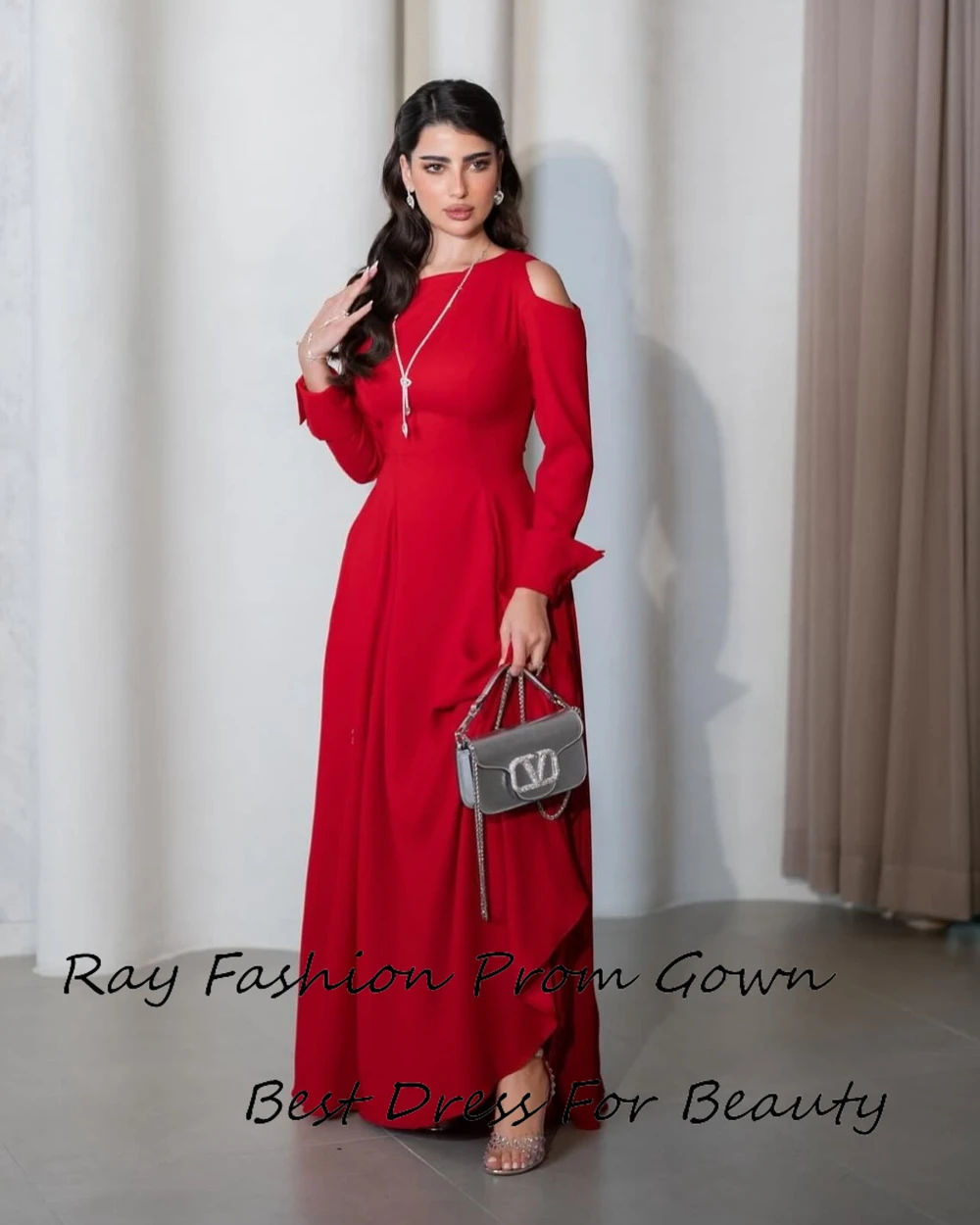 Ray Fashion Crepe Evening Dresses vestidos de fiesta Платье для бала Formal Cocktail Party Gowns Customized For Sexy Women
Ray Fashion Crepe Evening Dresses vestidos de fiesta Платье для бала Formal Cocktail Party Gowns Customized For Sexy Women