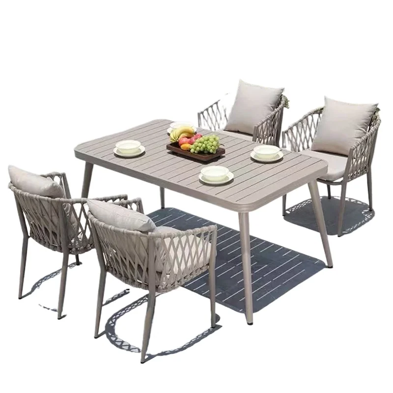 LMM Outdoor Balcony Leisure Table and Chair Rattan Back Chair Elderly Garden Garden Plastic Wood Table
LMM Outdoor Balcony Leisure Table and Chair Rattan Back Chair Elderly Garden Garden Plastic Wood Table