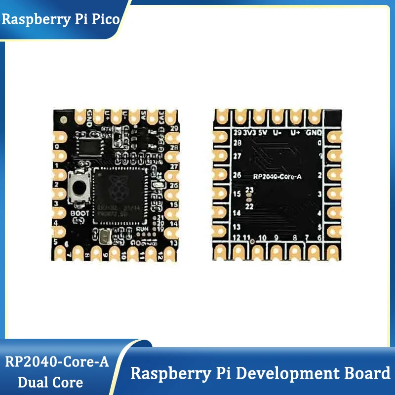 Raspberry Pi Pico RP2040-Core-A Microcontroller Development Board Based on the Official RP2040 Dual-core Processor for PRi Pico
Raspberry Pi Pico RP2040-Core-A Microcontroller Development Board Based on the Official RP2040 Dual-core Processor for PRi Pico