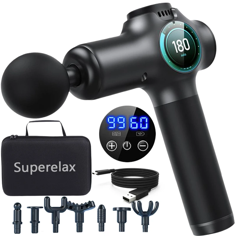 Neuk Massage Gun Fascia Muscle Massagers Gun Back and Neck Massager Masajeador Massager for Body Massage gun Fitness Machine
Neuk Massage Gun Fascia Muscle Massagers Gun Back and Neck Massager Masajeador Massager for Body Massage gun Fitness Machine
