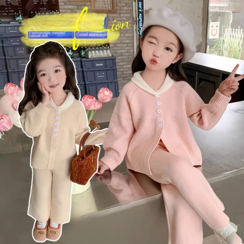 1-6 Year Old Baby Girl Spring and Autumn Sweater Suit Korean Cute Fashion Girl Clothes Thickened Warm Suit Kids Boutique Clothes
1-6 Year Old Baby Girl Spring and Autumn Sweater Suit Korean Cute Fashion Girl Clothes Thickened Warm Suit Kids Boutique Clothes