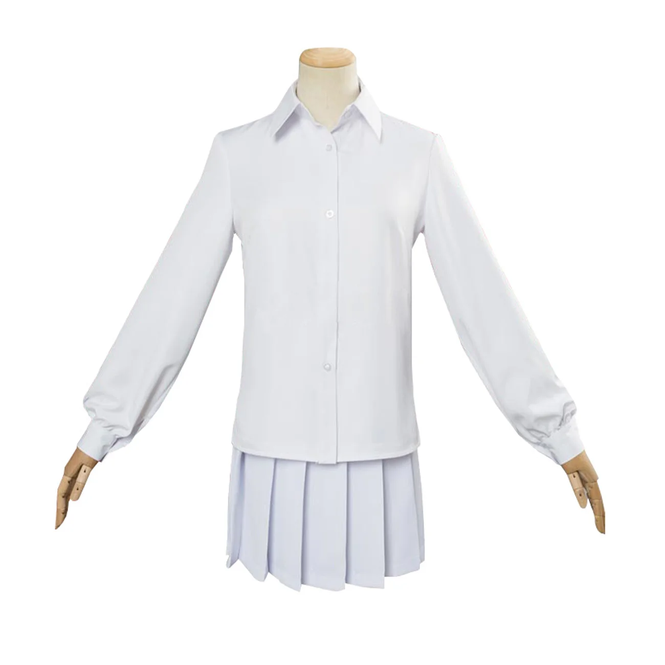 Anime The Promised Neverland Cosplay Emma Costume Party Uniform Norman Halloween Outfits 
Anime The Promised Neverland Cosplay Emma Costume Party Uniform Norman Halloween Outfits