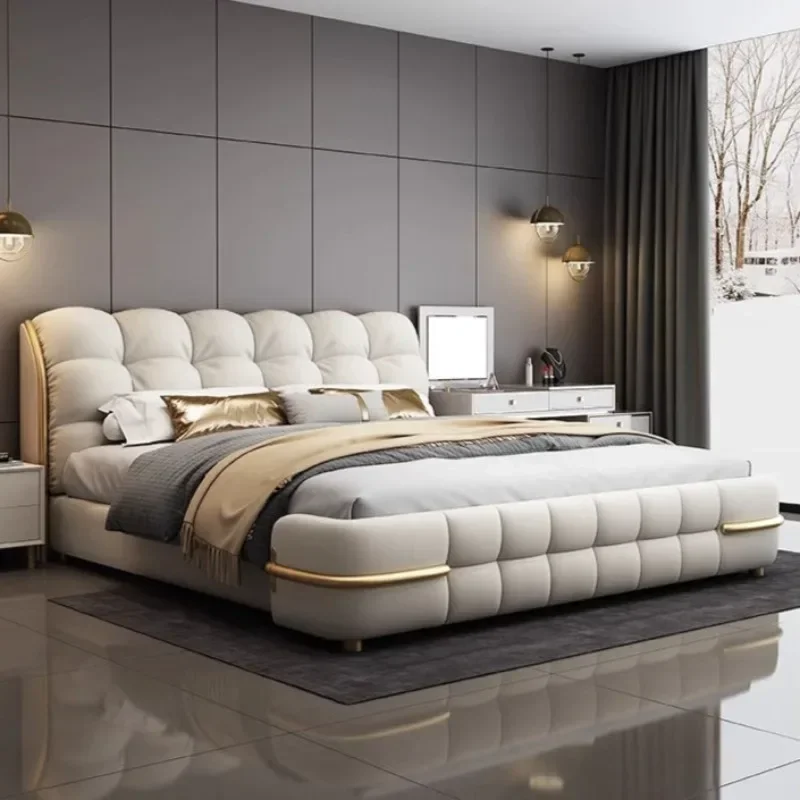 Headboard Frame Beds Luxury Bedsroom Modern Fancy Beds Multifunctional Unique Cama De Lujo Para Dormitorio House Accessories
Headboard Frame Beds Luxury Bedsroom Modern Fancy Beds Multifunctional Unique Cama De Lujo Para Dormitorio House Accessories