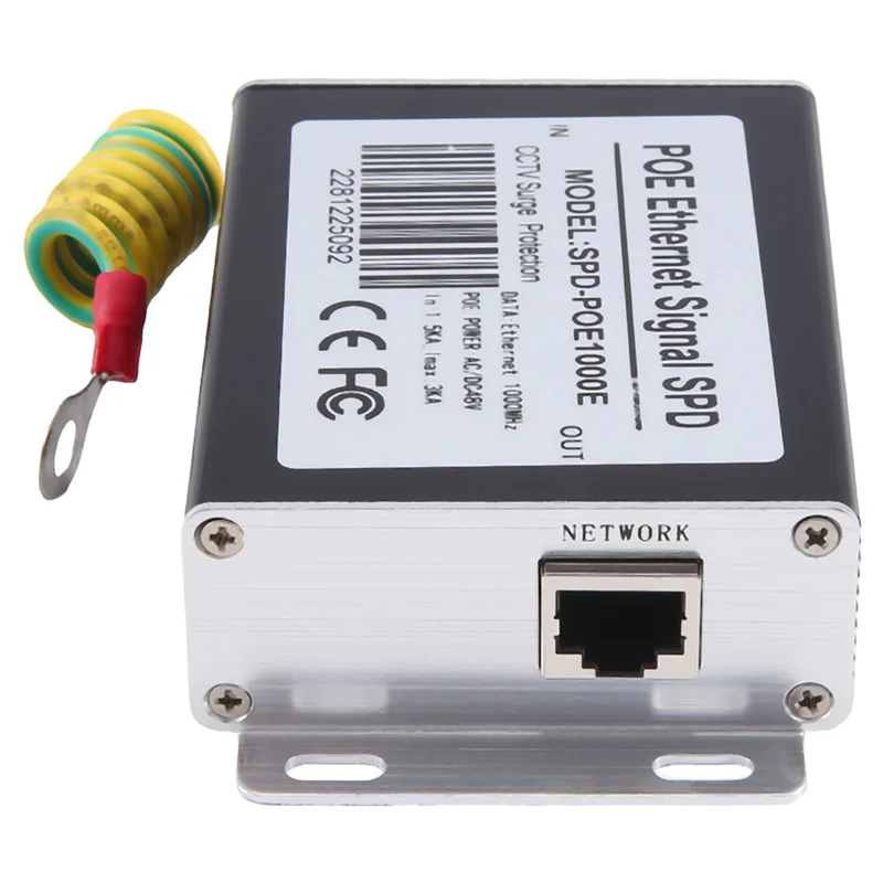A08F-одноканальный гигабитный POE POE Ethernet-сигнал SPD сетевой фильтр защиты от перенапряжения 1000 Мбит/с SPD-предотвращение для IP-камер видеонаблюдения
A08F-одноканальный гигабитный POE POE Ethernet-сигнал SPD сетевой фильтр защиты от перенапряжения 1000 Мбит/с SPD-предотвращение для IP-камер видеонаблюдения