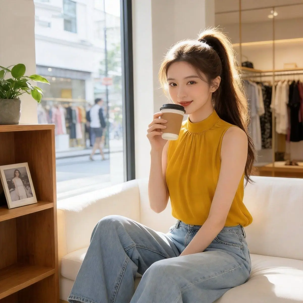 Elegant Orange Chiffon Shirt Stylish Unique Beautiful New Model Summer Fashion High Quality Women's French Style Breathable S...
Elegant Orange Chiffon Shirt Stylish Unique Beautiful New Model Summer Fashion High Quality Women's French Style Breathable S...