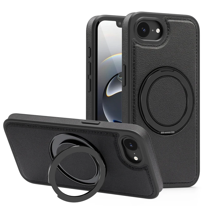 For iPhone 17e 16E Case ELVEV Magnetic Shockproof Hard PC + Soft TPU with 360 Rotating Ring Bracket Phone Cover For 16e 17E
For iPhone 17e 16E Case ELVEV Magnetic Shockproof Hard PC + Soft TPU with 360 Rotating Ring Bracket Phone Cover For 16e 17E