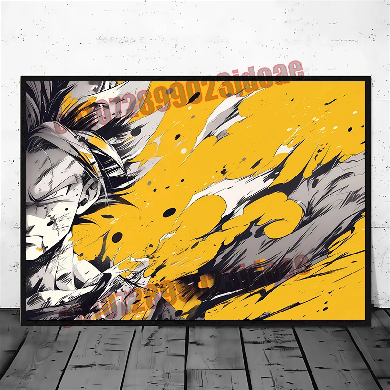 Classic Animation Dragon Ball Goku Kakarot Vegeta Living Room Bedroom HD Horizontal Picture Poster Colorful Art Canvas Painting
Classic Animation Dragon Ball Goku Kakarot Vegeta Living Room Bedroom HD Horizontal Picture Poster Colorful Art Canvas Painting