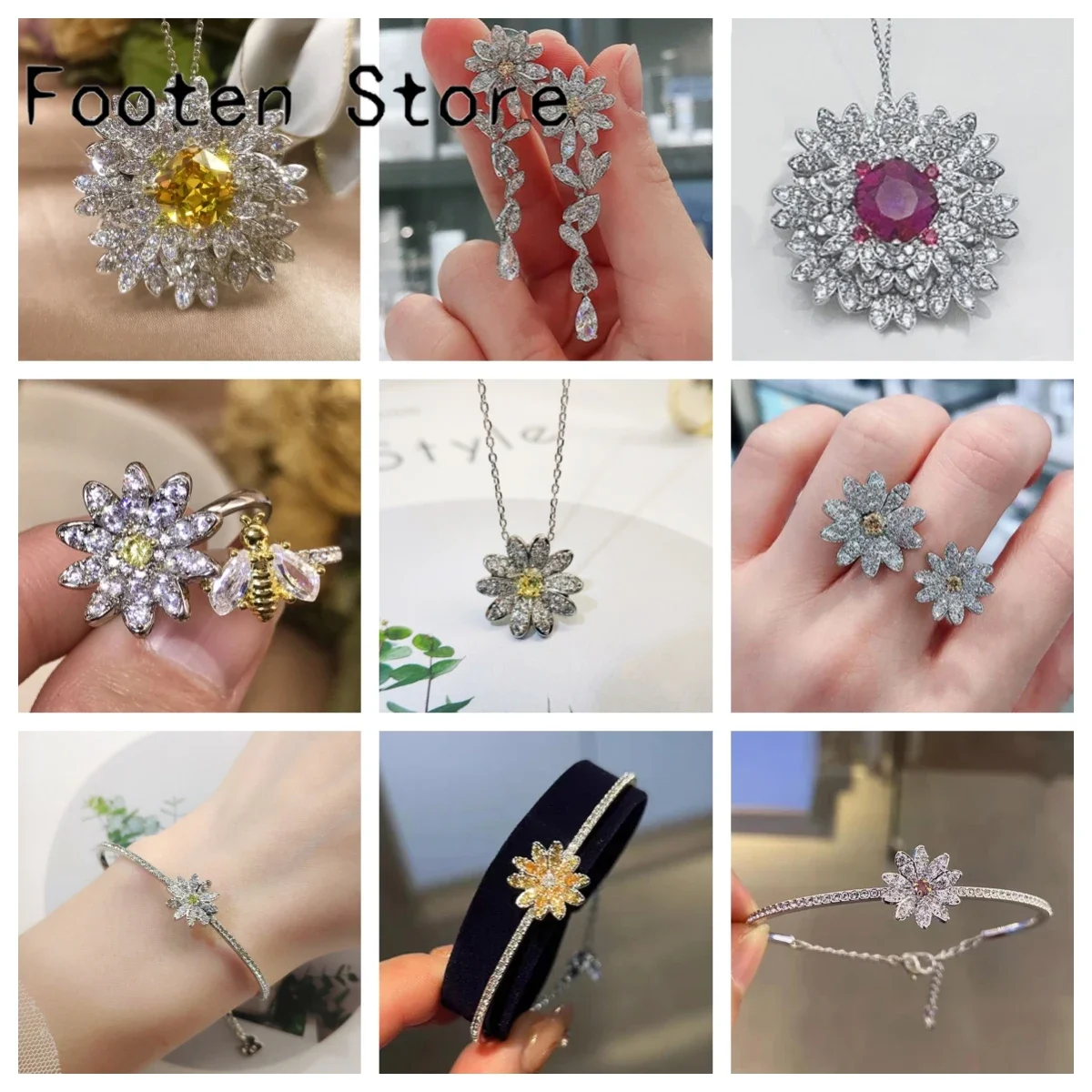 Original 2025 New Trend Party Fine Jewelry Sets Charm Yellow Pink Flower Pendant Necklace Fashion Women's Bracelet Earrings Ring
Original 2025 New Trend Party Fine Jewelry Sets Charm Yellow Pink Flower Pendant Necklace Fashion Women's Bracelet Earrings Ring