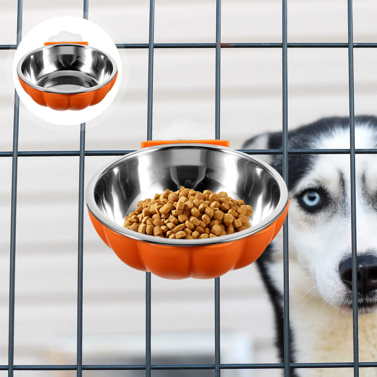 Hanging Pet Bowl Food and Water Cat Easy to Clean Feeder Rabbit Plastic Dog Crate
Hanging Pet Bowl Food and Water Cat Easy to Clean Feeder Rabbit Plastic Dog Crate
