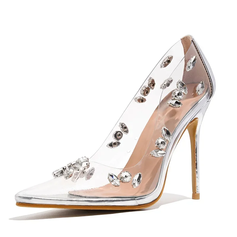 Aneikeh серебристые пикантные женские туфли-лодочки из ПВХ с кристаллами и бриллиантами, прозрачные женские туфли-лодочки на тонком высоком каблуке, элегантные женские туфли для банкета и выпускного вечера
Aneikeh серебристые пикантные женские туфли-лодочки из ПВХ с кристаллами и бриллиантами, прозрачные женские туфли-лодочки на тонком высоком каблуке, элегантные женские туфли для банкета и выпускного вечера