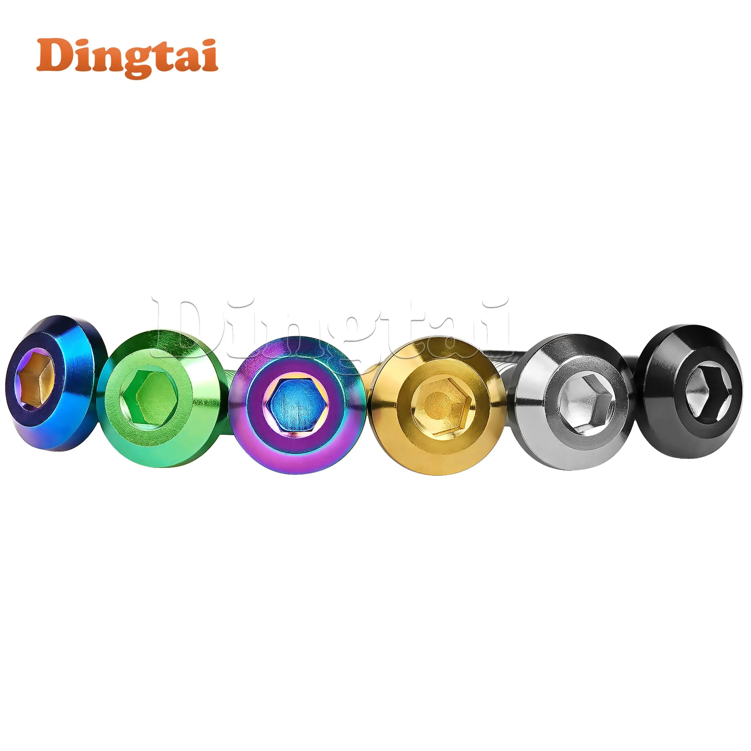 1PCS Dingtai Titanium Bolt M6 M8x12---40mm Allen Key Head Screw Screws for Bicycle Motorcycle Brake
1PCS Dingtai Titanium Bolt M6 M8x12---40mm Allen Key Head Screw Screws for Bicycle Motorcycle Brake