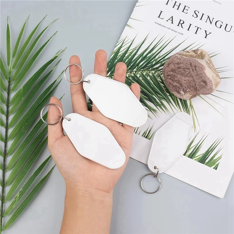 60Pack Motel Keychain Blanks Vintage Motel Keychains Sublimation Blank Keychain For Vinyl DIY Crafting Keychain White-ABQU
60Pack Motel Keychain Blanks Vintage Motel Keychains Sublimation Blank Keychain For Vinyl DIY Crafting Keychain White-ABQU