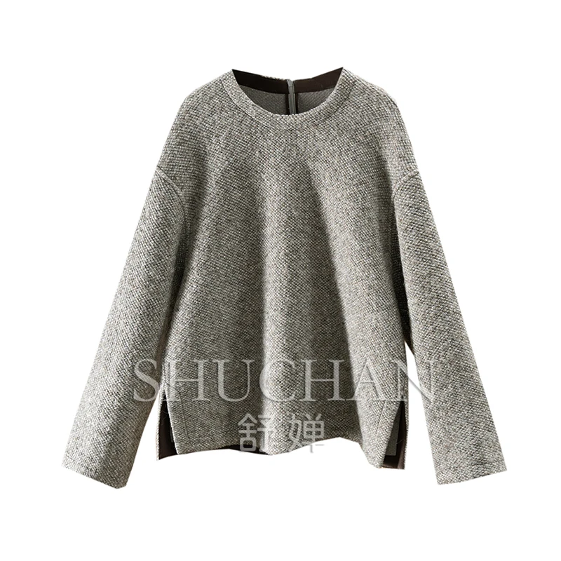 Thick Warm Luxury Wool + Alpaca Loose Pullover Coat Women Sweater Women Sueter Mujer Invierno Winter Clothes Women
Thick Warm Luxury Wool + Alpaca Loose Pullover Coat Women Sweater Women Sueter Mujer Invierno Winter Clothes Women