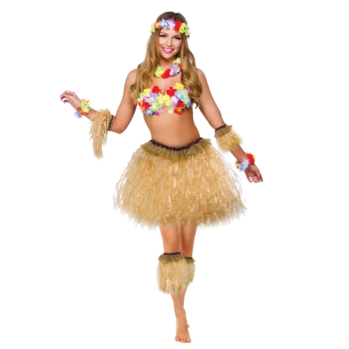 Grass Skirt Suit Tropical Dancer Set Hawaiian Adult Fine Artificial Skirts for Women
Grass Skirt Suit Tropical Dancer Set Hawaiian Adult Fine Artificial Skirts for Women
