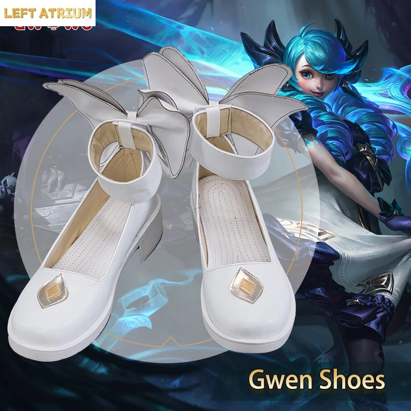 UWOWO Game LOL Gwen Cosplay Shoes White Footwear White Shoes Halloween Shoes
UWOWO Game LOL Gwen Cosplay Shoes White Footwear White Shoes Halloween Shoes