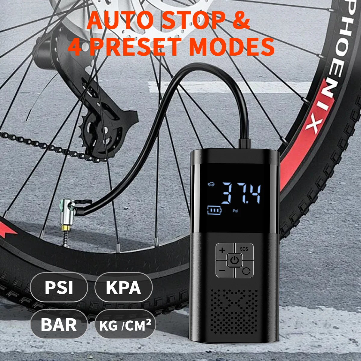 Новый автомобильный воздушный насос, беспроводной переносной автомобильный воздушный компрессор 150PSI, насос для накачивания шин для велосипеда, автомобиля, мотоцикла, накачивающий шарик для шин
Новый автомобильный воздушный насос, беспроводной переносной автомобильный воздушный компрессор 150PSI, насос для накачивания шин для велосипеда, автомобиля, мотоцикла, накачивающий шарик для шин