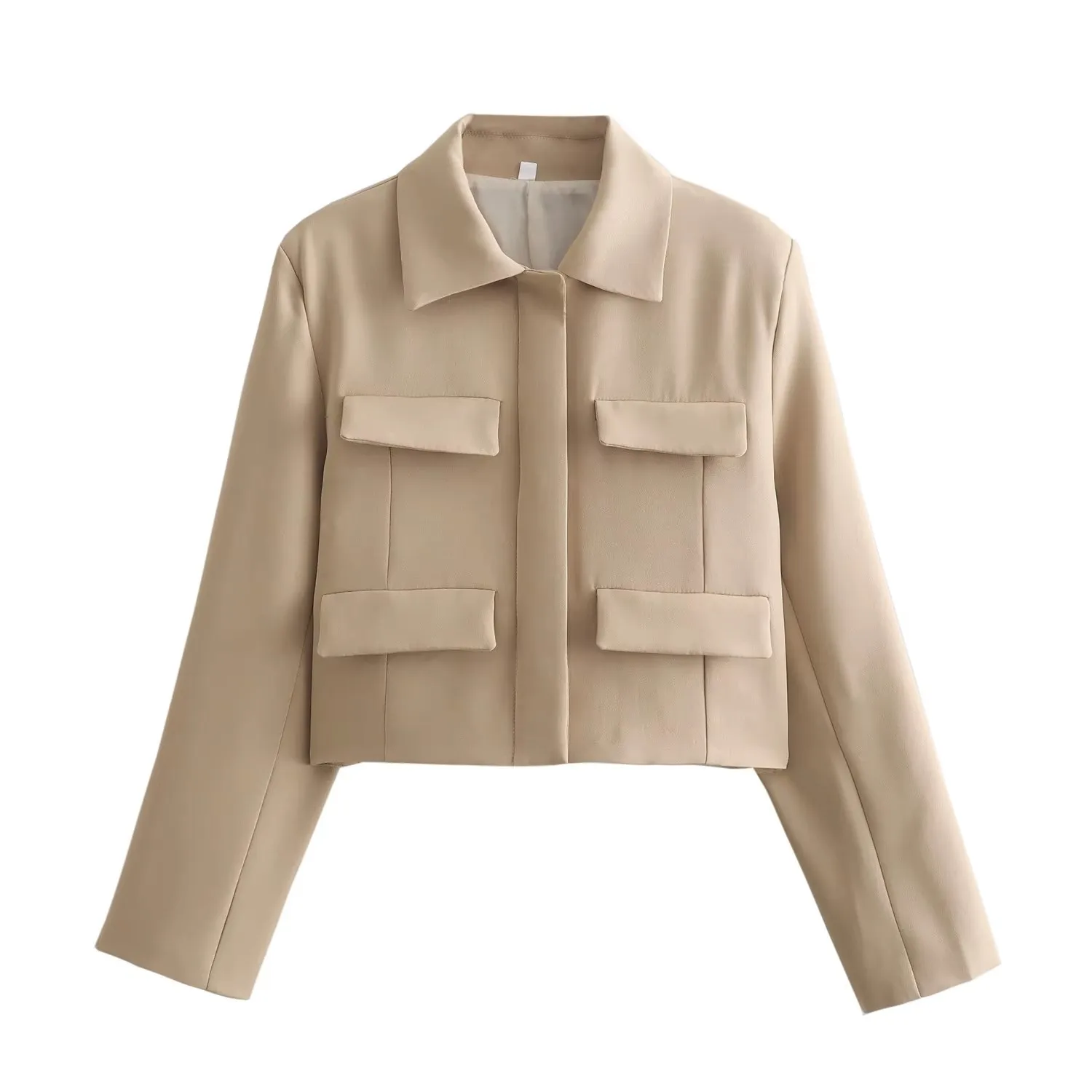 HH Модная однотонная куртка для женщин High Street с длинным рукавом и пуговицами, женское пальто 2024, весеннее женское пальто с отложным воротником
HH Модная однотонная куртка для женщин High Street с длинным рукавом и пуговицами, женское пальто 2024, весеннее женское пальто с отложным воротником