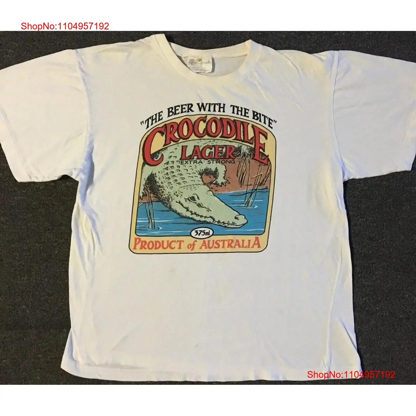 Футболка Vtg 80s Crocodile Lager Faded Distress S Australia Beer Bar Biker Grunge винтажная стираная растянутая мягкая повседневная мужская футболка
Футболка Vtg 80s Crocodile Lager Faded Distress S Australia Beer Bar Biker Grunge винтажная стираная растянутая мягкая повседневная мужская футболка